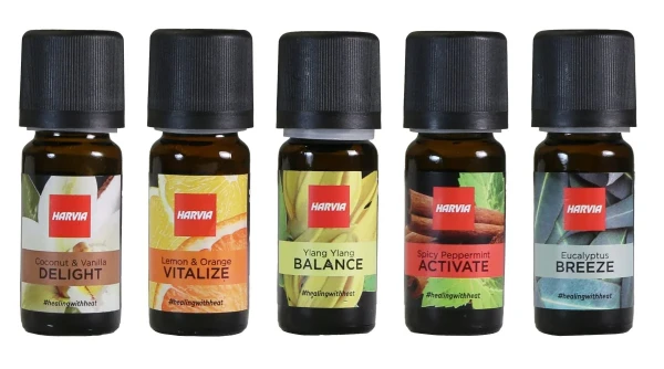 Harvia bastudofter 5-st Vedeldade bastuaggregat miljöbild